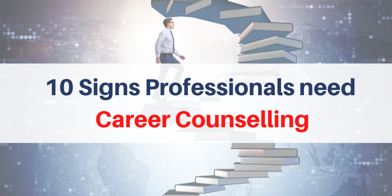 Professionals need career counselling