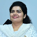 Mrs Jemeema Philipose - B.Sc Nursing, M.Sc Nursing, M.Sc Counselling Psychology, Masters in Social Work, B.Ed.,  Diploma in School Management and Leadership ( Harvard Business School), Career Counsellor Analyst ( Edumilestones)