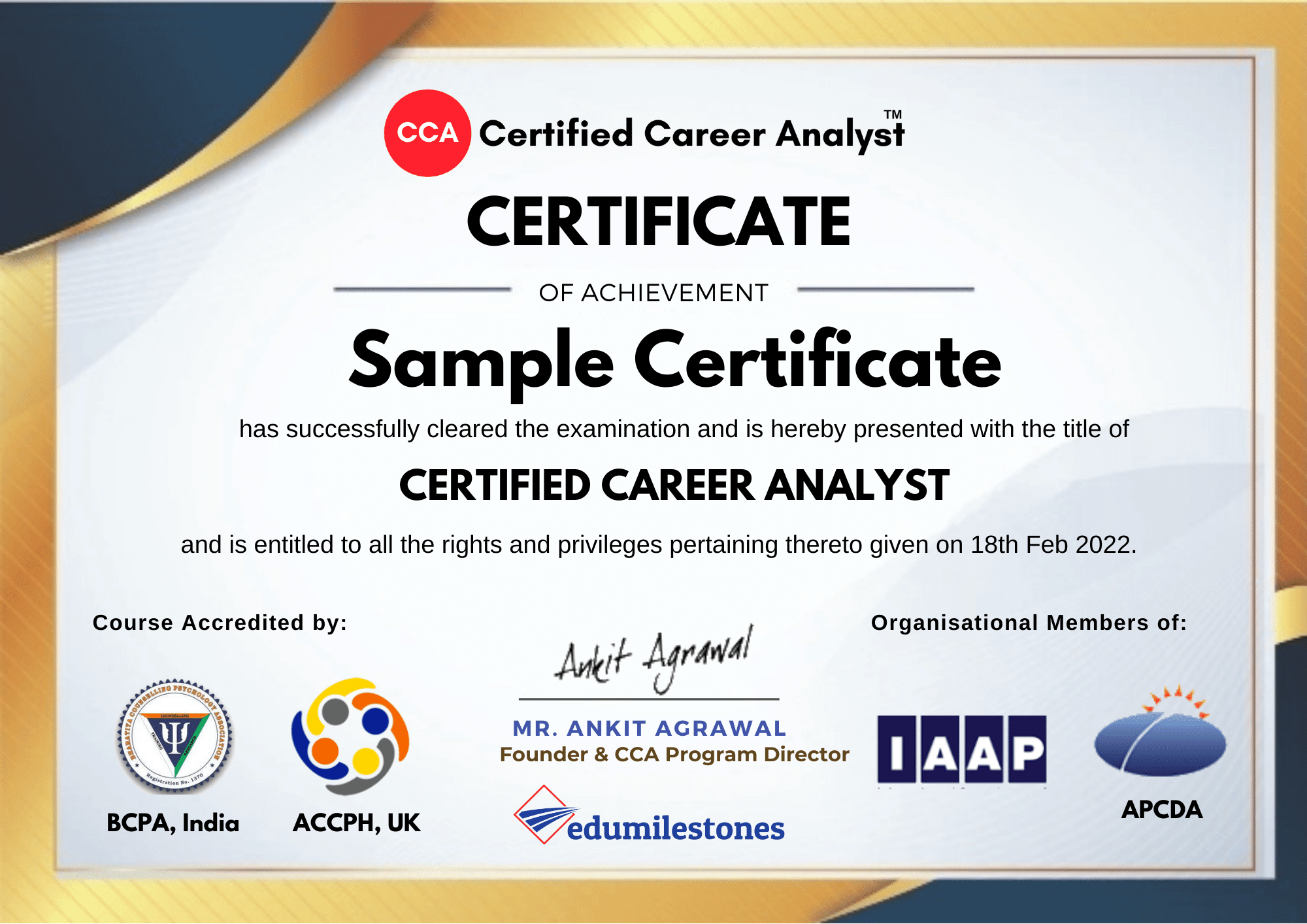 International Career Counsellor Certificate